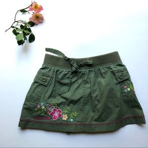 Oshkosh embroidered pocket Skirt - girls 24M